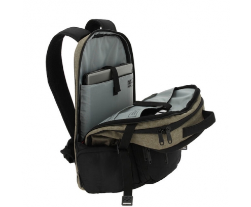 Totto MA04IND588-1710G-NT0 mochila Mochila de senderismo Negro, Marrón