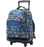 Totto Mochila Esccolar con ruedas Renglones Tello