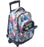 Totto Mochila Escolar con ruedas Renglones Lazel