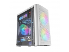Tower Mars Gaming RGB Micro ATX Blanco