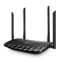TP-Link AC1200 router inalámbrico Gigabit Ethernet Doble banda (2,4 GHz / 5 GHz) Negro
