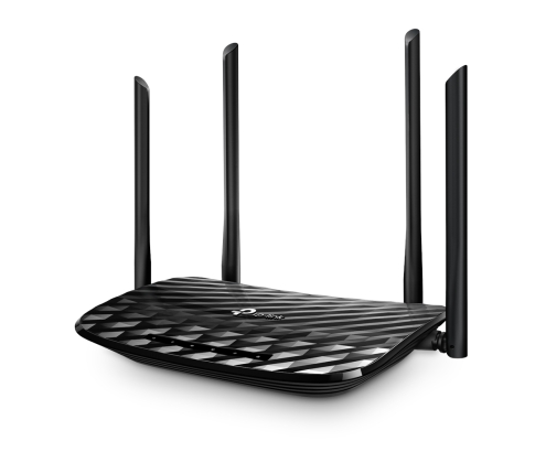 TP-Link AC1200 router inalámbrico Gigabit Ethernet Doble banda (2,4 GHz / 5 GHz) Negro