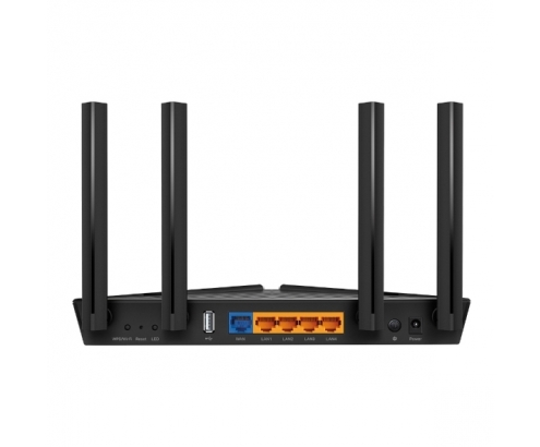 TP-LINK Archer AX20 router inalámbrico Gigabit Ethernet Doble banda (2,4 GHz / 5 GHz) Negro