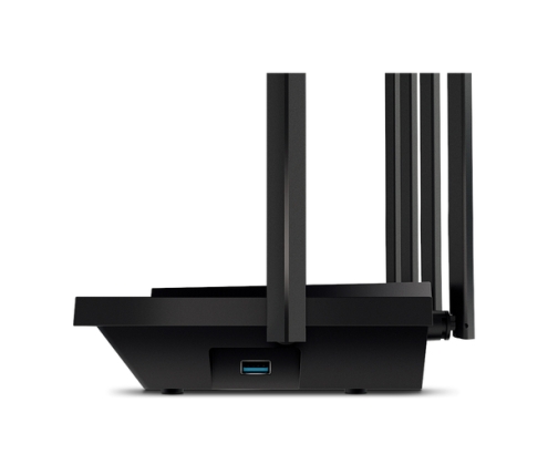 TP-Link Archer AX72 router inalámbrico Gigabit Ethernet Doble banda (2,4 GHz / 5 GHz) Negro