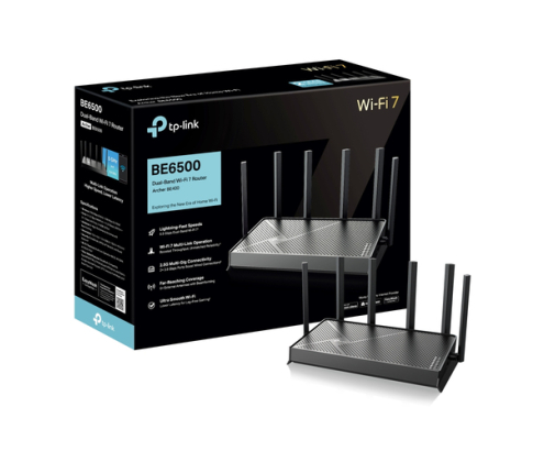 TP-Link Archer BE400 router inalámbrico 2.5 Gigabit Ethernet Doble banda (2,4 GHz / 5 GHz) Negro