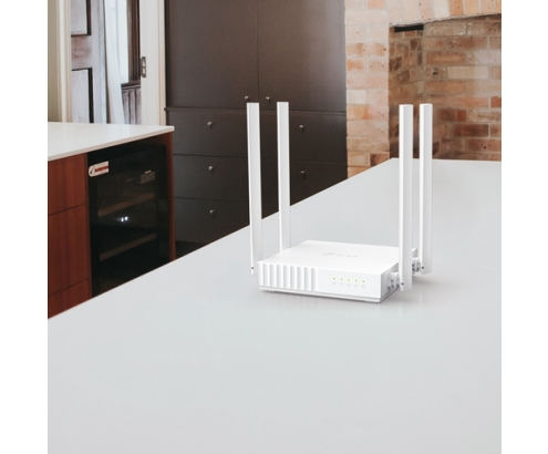 TP-Link ARCHER C24 router inalámbrico Ethernet rápido Doble banda (2,4 GHz / 5 GHz) Blanco