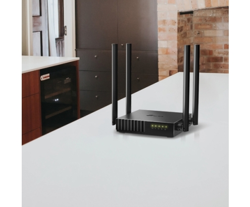 TP-Link Archer C54 router inalámbrico Ethernet rápido Doble banda (2,4 GHz / 5 GHz) Negro