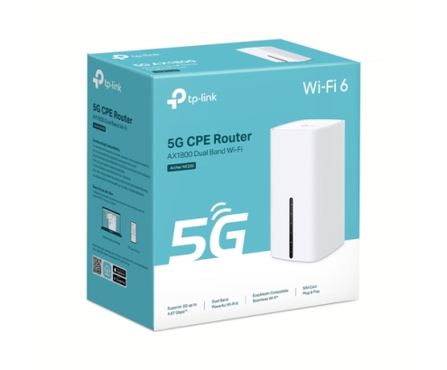 TP-Link Archer NX200 router inalámbrico Gigabit Ethernet Doble banda (2,4 GHz / 5 GHz) 5G Blanco