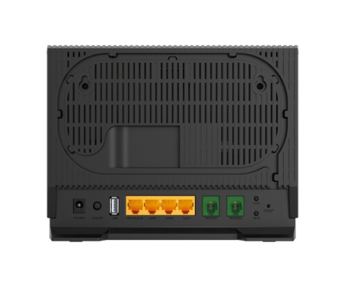 TP-Link AX3000 Dual-Band WiFi 6 XPON Router router inalámbrico Gigabit Ethernet Doble banda (2,4 GHz / 5 GHz) Negro