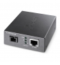 TP-LINK convertidor de medio 100 Mbit/s Monomodo Negro