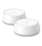 TP-Link Deco BE22 2-pack WiFi system Doble banda (2,4 GHz / 5 GHz) Wi-Fi 7 (802.11be) Blanco Interno