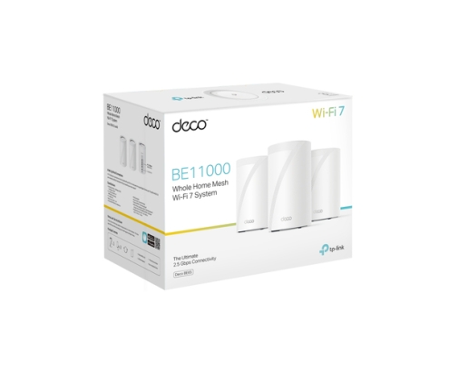 TP-Link Deco BE65 Tribanda (2.4 GHz / 5 GHz / 6 GHz) Wi-Fi 7 (802.11be) Blanco 4 Interno