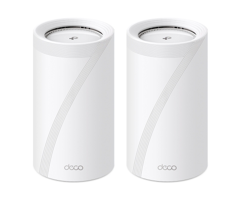 TP-Link Deco BE85 (2-Pack) Tribanda (2.4 GHz / 5 GHz / 6 GHz) Wi-Fi 7 (802.11be) Blanco 4 Interno