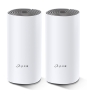 TP-Link Deco E4 (2-pack) Doble banda (2,4 GHz / 5 GHz) Wi-Fi 5 (802.11ac) Blanco, Gris Interno