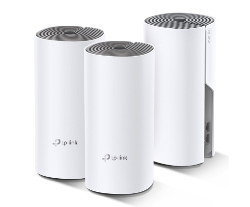 TP-Link Deco E4 (3-pack) Doble banda (2,4 GHz / 5 GHz) Wi-Fi 5 (802.11ac) Blanco, Gris 2 Interno