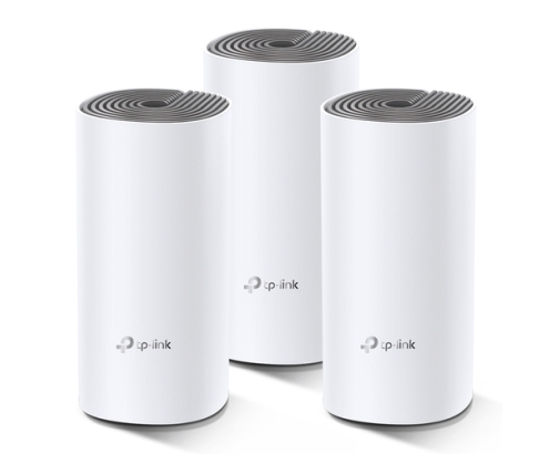 TP-Link Deco E4 (3-pack) Doble banda (2,4 GHz / 5 GHz) Wi-Fi 5 (802.11ac) Blanco, Gris 2 Interno