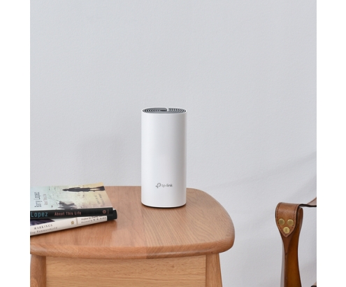 TP-Link Deco E4 (3-pack) Doble banda (2,4 GHz / 5 GHz) Wi-Fi 5 (802.11ac) Blanco, Gris 2 Interno