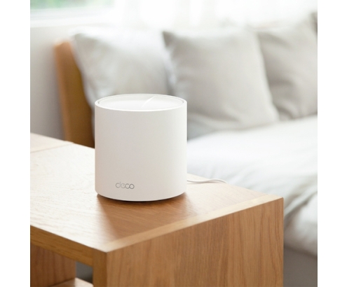 TP-Link Deco X50 (2-pack) Doble banda (2,4 GHz / 5 GHz) Wi-Fi 6 (802.11ax) Blanco 3 Interno