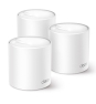 TP-Link Deco X50 (3-pack) Doble banda (2,4 GHz / 5 GHz) Wi-Fi 6 (802.11ax) Blanco Interno
