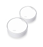 TP-Link DECO X50-POE(2-PACK) sistema Wi-Fi Mesh (Wi-Fi en malla) Doble banda (2,4 GHz / 5 GHz) Wi-Fi 6 (802.11ax) Blanco 3 Interno