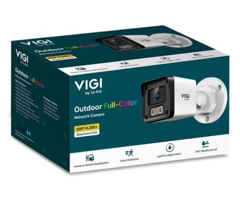 TP-Link EasyCam C320 Bala (forma) Cámara de seguridad IP Exterior 1920 x 1080 Pixeles Techo/Pared/Poste