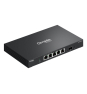TP-Link ES206XPP-M2 switch Gestionado L2 2.5G Ethernet (100/1000/2500) Energía sobre Ethernet (PoE) Montaje en pared/escritorio Negro