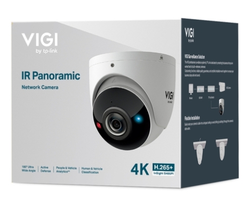 TP-Link InSight S485PI Torreta Cámara de seguridad IP Exterior 3840 x 2160 Pixeles Pared