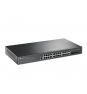 TP-Link JetStream TL-SG3428X-UPS switch Gestionado L2+/L3 Gigabit Ethernet (10/100/1000) 1U Negro