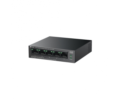 TP-Link LiteWave LS105GP switch No administrado Gigabit Ethernet (10/100/1000) EnergÍ­a sobre Ethernet (PoE) Negro