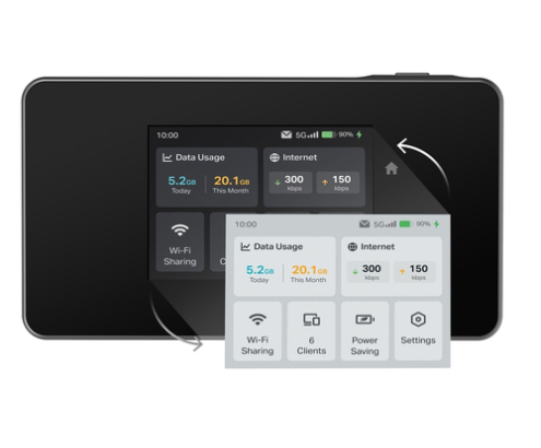 TP-Link M8550(EU) router de telefonía/puerta de enlace/módem Router de red móvil