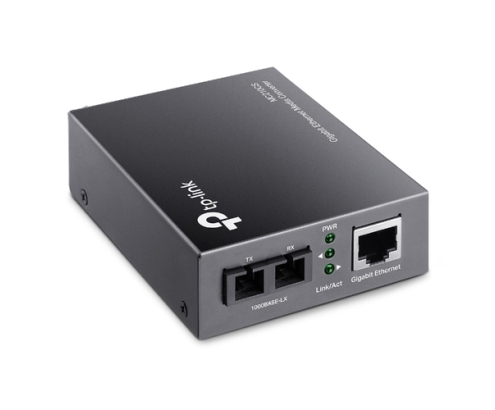 TP-Link MC210CS convertidor de medio 1000 Mbit/s 1310 nm Monomodo Negro