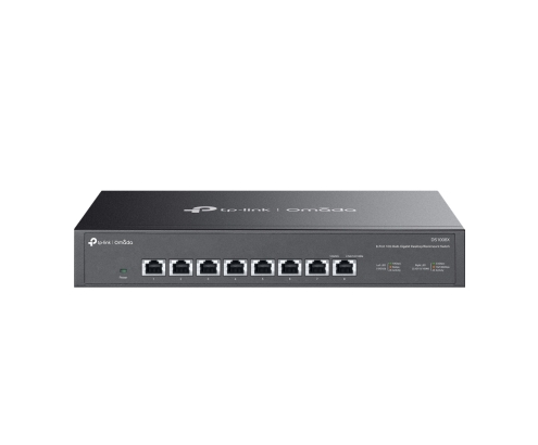 TP-Link Omada DS1008X switch No administrado 10G Ethernet (100/1000/10000) 1U Negro