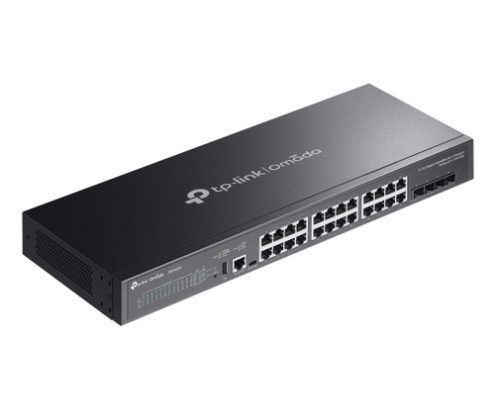 TP-Link Omada SG5428X switch Gestionado L3 Gigabit Ethernet (10/100/1000) Negro