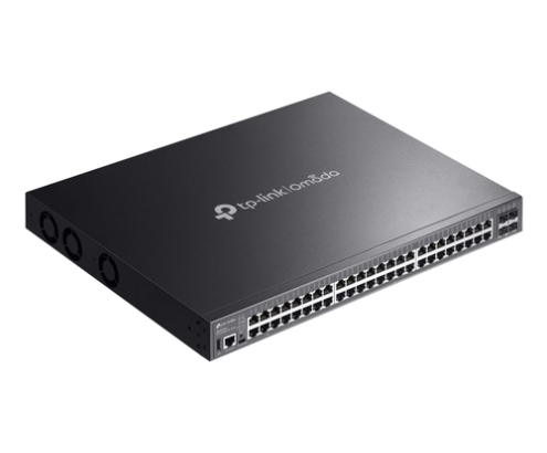 TP-Link Omada SG5452XMPP switch Gestionado L3 Gigabit Ethernet (10/100/1000) Energía sobre Ethernet (PoE) Negro