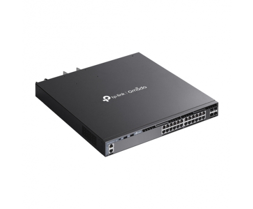TP-Link Omada SG6428XHP switch Gestionado L3 Gigabit Ethernet (10/100/1000) EnergÍ­a sobre Ethernet (PoE) 1U Negro
