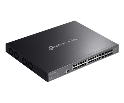 TP-Link Omada SX3832MPP switch Gestionado L2+ 10G Ethernet (100/1000/10000) Energía sobre Ethernet (PoE) DIN rail Negro