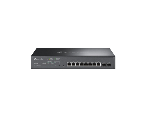 TP-Link Omada TL-SG2210MP Gestionado L2/L2+ Gigabit Ethernet (10/100/1000) Energía sobre Ethernet (PoE) 1U Negro