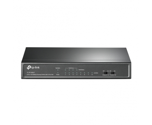 TP-LINK switch No administrado Fast Ethernet (10/100) EnergÍ­a sobre Ethernet (PoE) Negro