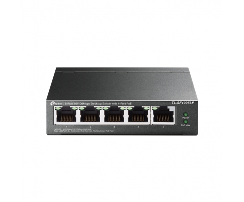TP-LINK switch No administrado Fast Ethernet (10/100) EnergÍ­a sobre Ethernet (PoE) Negro