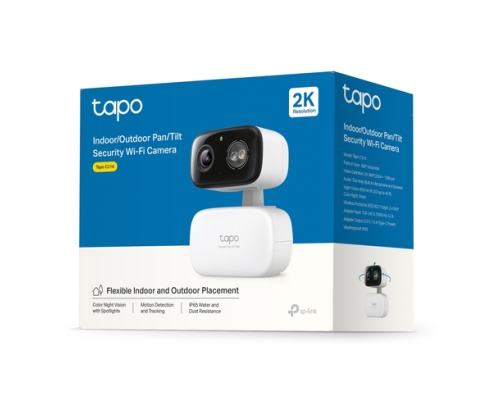 TP-Link Tapo C216 Caja Cámara de seguridad IP Interior 2304 x 1296 Pixeles Techo/Pared/Escritorio