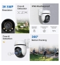 TP-Link TAPO C530WS cámara de vigilancia Torreta Cámara de seguridad IP Exterior 2880 x 1620 Pixeles Pared