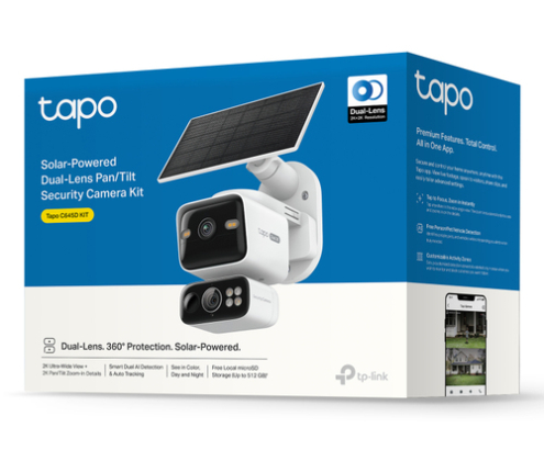 TP-Link Tapo C645D KIT Cámara de seguridad IP Exterior 2304 x 1296 Pixeles Techo/Pared/Poste