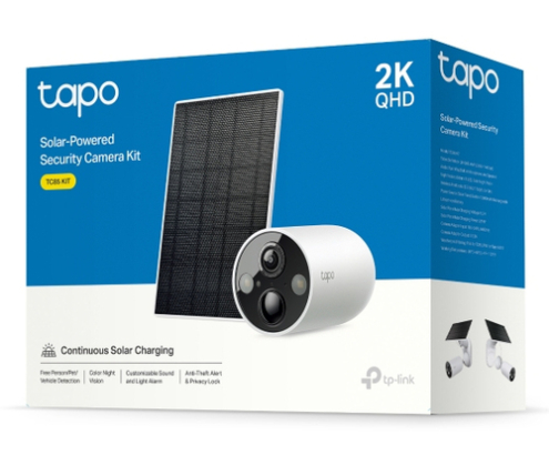 TP-Link TC85 KIT cámara de vigilancia Bala (forma) Cámara de seguridad IP Interior y exterior 2560 x 1440 Pixeles Techo/pared