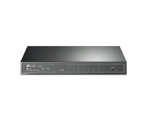 TP-Link TL-SG2008 Gestionado L2 Gigabit Ethernet (10/100/1000) Negro