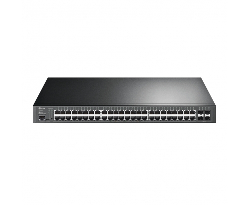 TP-LINK TL-SG3452P switch Gestionado L2/L2+ Gigabit Ethernet (10/100/1000) EnergÍ­a sobre Ethernet (PoE) Negro