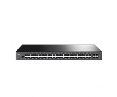TP-Link TL-SG3452X switch Gestionado L2+ Gigabit Ethernet (10/100/1000) 1U Negro