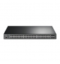 TP-Link TL-SG3452XP switch Gestionado L2+ Gigabit Ethernet (10/100/1000) EnergÍ­a sobre Ethernet (PoE) 1U Negro