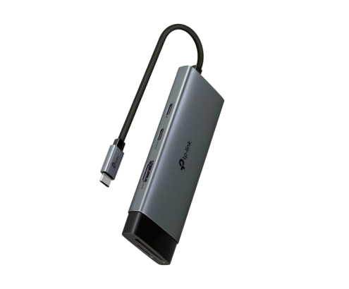 TP-Link UH7020C hub de interfaz USB 3.2 Gen 1 (3.1 Gen 1) Type-C 5000 Mbit/s