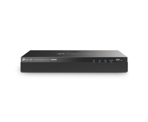 TP-Link VIGI VIGINVR2016H-16MP4TB Grabadore de vídeo en red (NVR) Negro