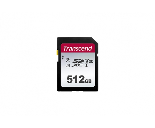 Transcend Memoria flash 512 GB SDXC NAND Clase 10